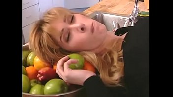 Preview 2 of Johnny Porn With Sleeping Girl - Brunette slides her cunt onto ripped dude&#039_s cock as second babe licks his balls