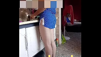 Preview 3 of Sexy Sasha Grey Compilation - Esposa lavando lou&ccedil_a