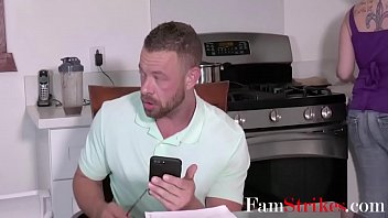 Preview 2 of Shoplyefter - step Daughter Does Unspeakable Things With Dad- Miranda Miller