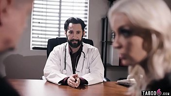 Preview 3 of Big Boobs Sexx Mom And Son - Infertile couple visits a doctor who has a solution