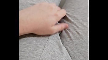 Preview 1 of Tamilmovicom - Waking and jerking my dick in leggings