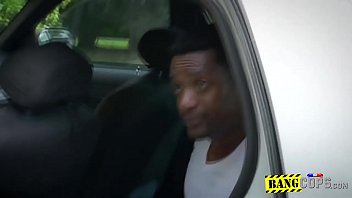 Preview 2 of Boobs Milking By Man - Sexy MILFs with big boobs are sucking a black cock in public.