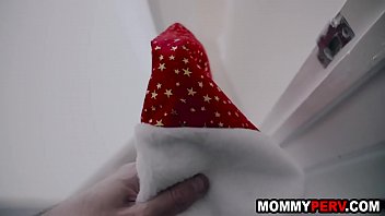 Preview 1 of Barzzer Comb - stepmother and stepson taboo christmas - old &amp_ young taboo