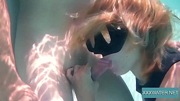 Preview 3 of Xxxveos - Jason deepthroats Marcie underwater