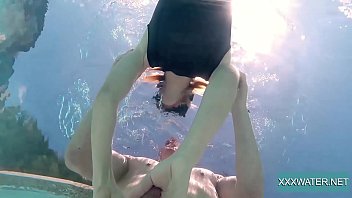 Preview 4 of Xxxveos - Jason deepthroats Marcie underwater
