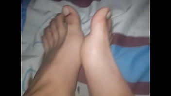 Preview 1 of Amateury Texi - Pies y una paja rica
