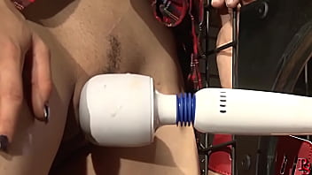 Preview 2 of Brunette Fucked In The Bathroom - Cruel double punishment. Micho Lechter,  and Madison Lovely. BDSM bondage sex movie.