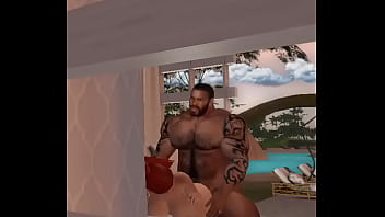 Preview 1 of Thai 18 Years - BIG D Brown fucks  red headed wife in resort cabana