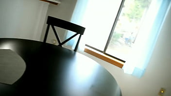 Preview 4 of Milf Porno De Mexico - Exhibitionist huge booty milf loves to masturbate when workers can watch through the window