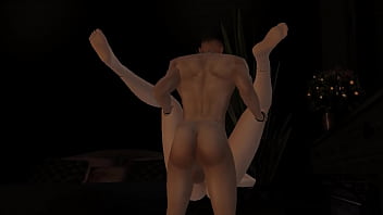 Preview 3 of Ms Palomarez - Japanese maid cleaning his boss dick &bull_~&bull_ | 3D Porn