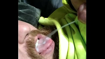 Preview 3 of Sex Bed Animation 2 - Quick shot in own mouth