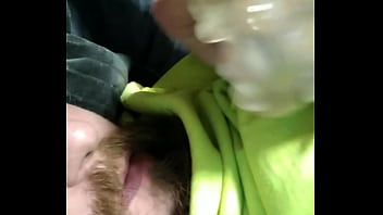Preview 1 of Sex Bed Animation 2 - Quick shot in own mouth