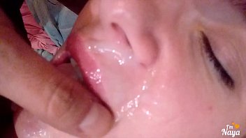 Preview 4 of Fvudgtrjr - Amateur Babe eats and enjoy cum