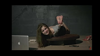 Preview 4 of Xxx Hot Sex Tamil Girl - Leya hogtied