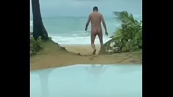 Preview 2 of Real Mother Son Bbw - Naked beach