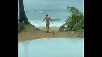 Preview 4 of Real Mother Son Bbw - Naked beach