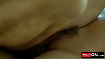 Preview 2 of Jennys Ass - Busty horny blonde fucked hard and enjoy nasty creampie on her bush - Katie Morgan,  Max Fills