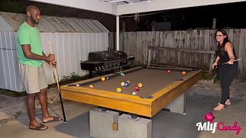 Preview 1 of Porn Losing Virginity - Trailer Samantha loses at Pool and takes long BBC on MilfCandy