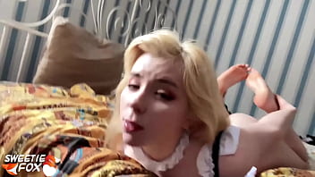 Preview 4 of Extreme Sex Hentai - Horny Deepthroad and Cum in Mouth POV after