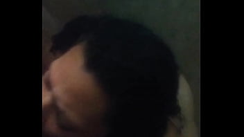 Preview 2 of Homemade Wife Spitroast - Motel whore blowing and me in the shower