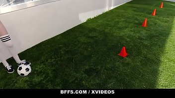 Preview 2 of Asian Big Boobs Sex Amature - BFFS - Athletic Teens (Vanessa Sky) (Jewelz Blue) (Mackenzie Moss) Try Orgy After Soccer Practice