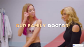 Preview 1 of Wwwxxxbdog - StepDaughter And Mom Visits Female Doctor - Serena Blair,  Haley Reed,  Serene Siren