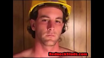 Preview 1 of Bbwxvideo Hd - Straight Construction worker jacks off- RedneckStuds.com