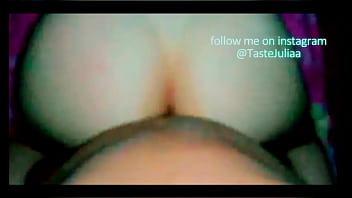 Preview 2 of Brown Beauty Tugs Before Cumshot - 18 year old slut,  her ig is @tastejuliaa