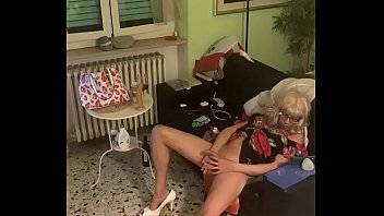 Preview 3 of Ive Rose Bokep - Shemale fuck her self pussyasshole