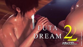 Preview 4 of 3gpsxycom - Big tits babe dreaming about a futanari anal sex with her girlfriend