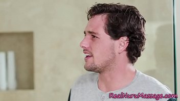 Preview 2 of Indin Baltkar Dawnlod - Nuru covered milf masseuse gets jizzed