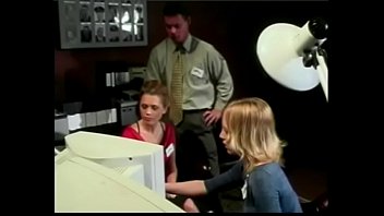 Preview 1 of Pussy Lick Standing - Big facial load after fucking for this young girl with phenomenal tits and ass