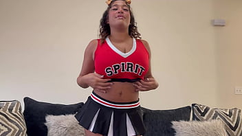 Preview 1 of Girl Invented - Pervy Stepdad Fucks And Creampies His Thick Stepdaughter After Cheer Practice