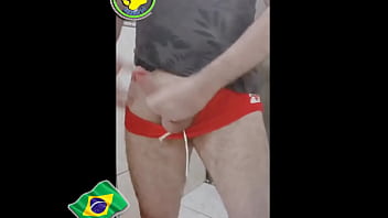 Preview 4 of 1 Vs 3 Sex - Sunga Vermelha
