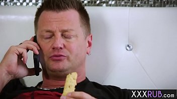 Preview 2 of Xxx Sasc Mp 4 - Wet busty teen massage a big cock guy and she liked it
