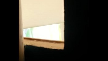 Preview 2 of Asd Sandy - Spying on shower from window