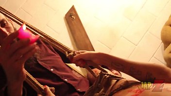 Preview 2 of Xxxnx Bf Sexsi Chodai Video - Shibari bondage and waxplay. Black Amy and Roger Barbudo