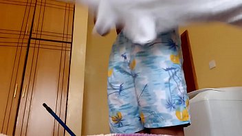 Preview 4 of Skodeng Anak Cina Mandi - Caught My Stepbrother Masturbating (2)