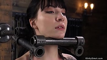 Preview 1 of New Romance Forced - Chained small tits alt slave tormented
