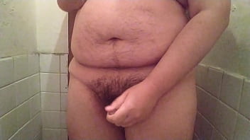 Preview 1 of Oh Yes Mommy Xxx - Taiwan chub jerking in restaurant&#039_s toilet