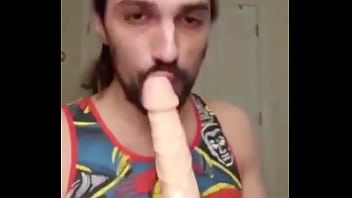 Preview 4 of Huge Clitotis - Sissy John DeFonce loves to suck dick for his gf Jackie