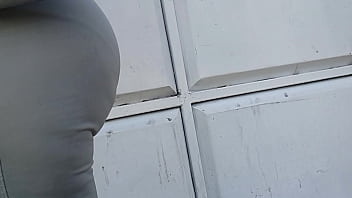 Preview 4 of Gals Sex Dogi - Leggins Grises -Morenototota Chuchonsona Nalgona