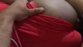 Preview 2 of Pov Tits Bouncing - cunhada dano escondido