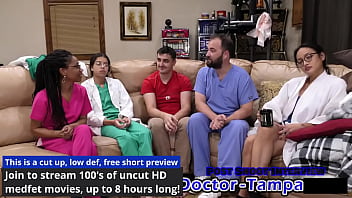 Preview 3 of Porm Sax - Dr Tampa - Aria Nicole Gets Catheterized By Doctor Tampa
