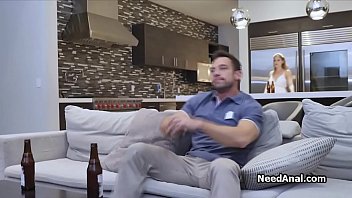 Preview 1 of Muslim Twins - Kitchen countertop anal with busty girlfriend