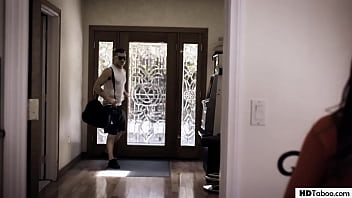 Preview 1 of Rhey - Chanel Preston,  Evelyn Claire - StepBro And step Sis Fighting Over Mommy&#039_s Pussy