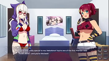 Preview 4 of All Arab Saxy Puss - Sakura Gamer - Episode 9: The Love Triangle