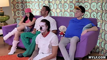Preview 1 of Sunny Leon Xxxx Image - Sexy Lois Griffin Fucks StepSon Chris &amp_ Brian The In StepFamily Guy Parody