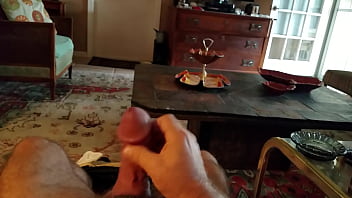 Preview 4 of German Retro Milf - Jacking up another load out of my thick big cock 2