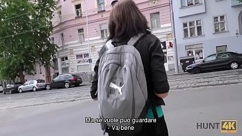 Preview 2 of Stepsister His A Blackmail - HUNT4K. Denisse viene a Praga per divertirsi ma non per musei noiosi
